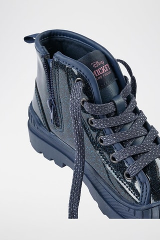 Bottines vernies Minnie Disney - Bleu foncé