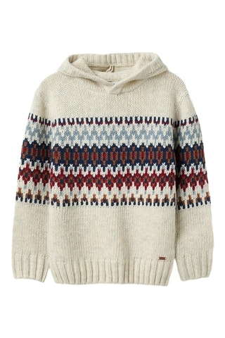 Pull à capuche - Gris clair