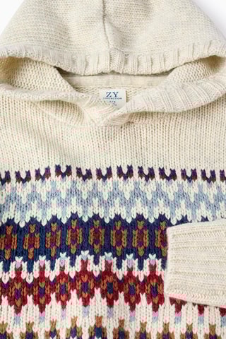 Pull à capuche - Gris clair