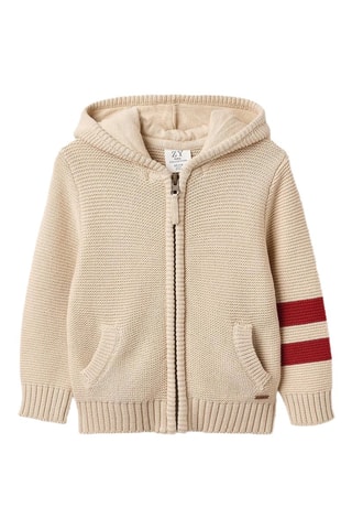 Gilet à capuche - Beige