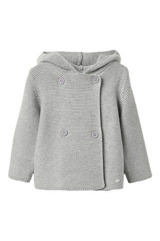 Gilet à capuche - Gris clair