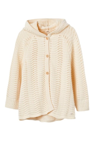 Gilet à capuche - Beige clair