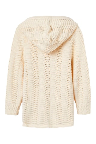 Gilet à capuche - Beige clair