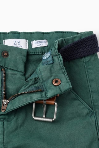 Pantalon - Vert foncé