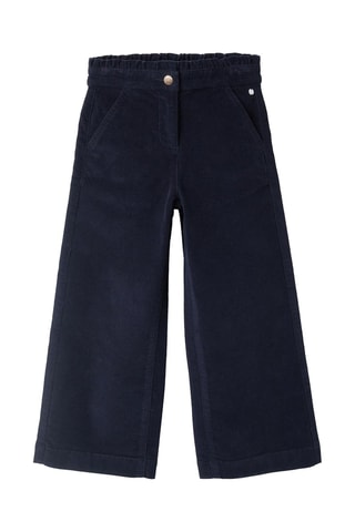 Pantalon en velours - Bleu marine