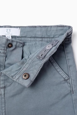 Pantalon - Bleu-gris