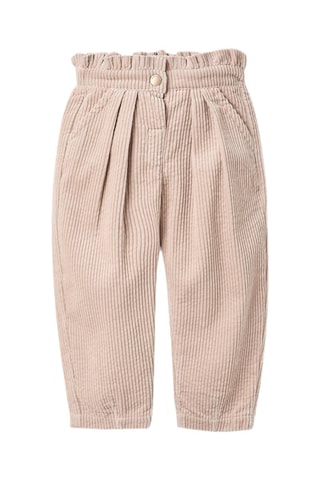 Pantalon en velours - Gris clair