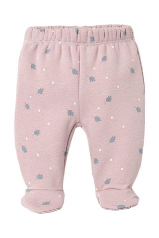 2 pantalons polaires - Rose poudré