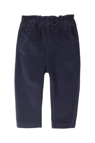 Pantalon en velours - Bleu marine