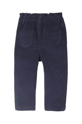 Pantalon en velours - Bleu marine