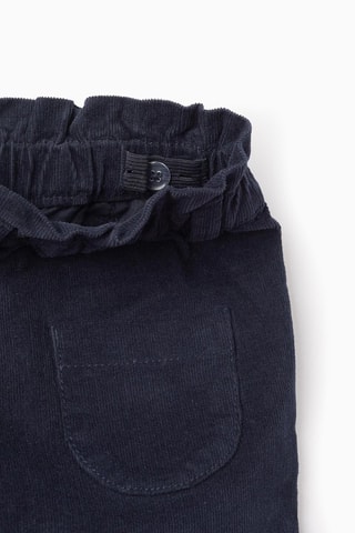 Pantalon en velours - Bleu marine