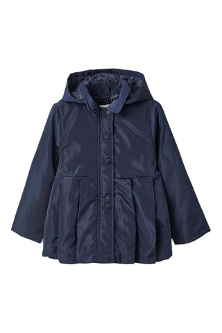 Parka à capuche - Bleu foncé