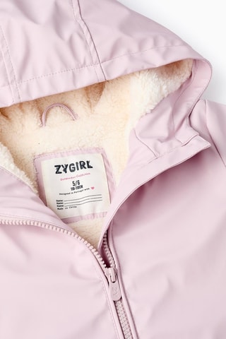 Parka à capuche - Rose poudré