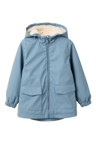Parka à capuche - Bleu pétrole