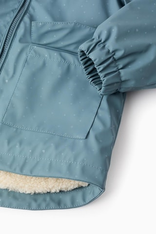 Parka à capuche - Bleu pétrole