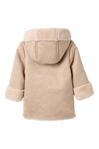 Manteau à capuche - Marron