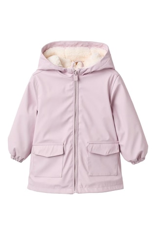 Parka à capuche - Rose poudré