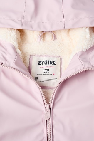 Parka à capuche - Rose poudré