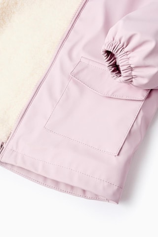 Parka à capuche - Rose poudré