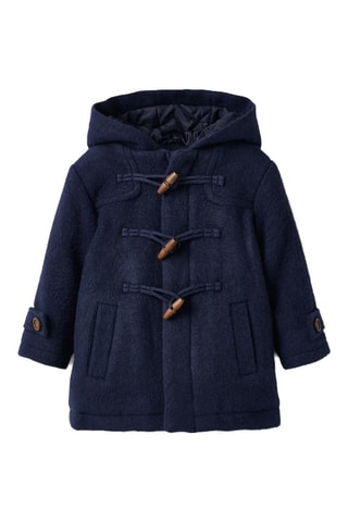 Manteau à capuche - Bleu marine