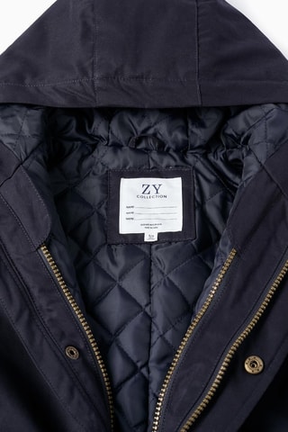 Parka 2-en-1 - Bleu foncé