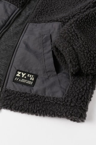 Veste à capuche - Gris foncé