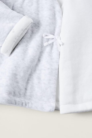 Veste en velours - Gris chiné