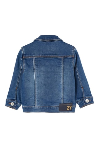 Veste en jean - Bleu cobalt