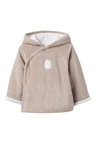 Veste en velours - Gris clair