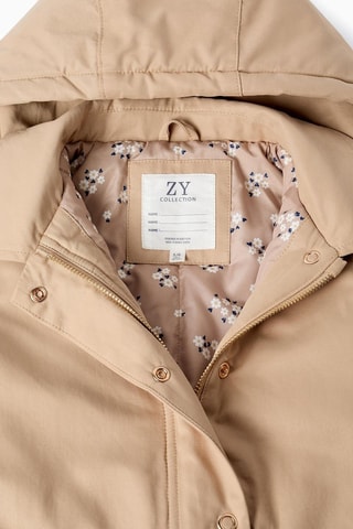 Veste à capuche - Beige