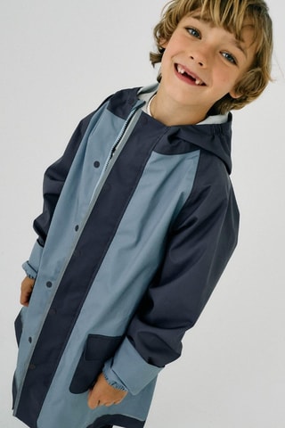 Imperméable à capuche - Gris