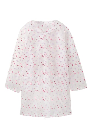 Imperméable à capuche - Mauve