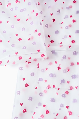 Imperméable à capuche - Mauve