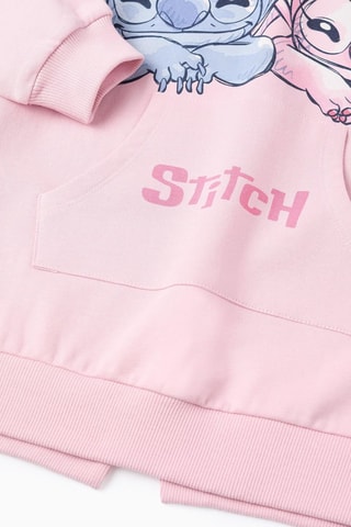 Robe à capuche Lilo et Stitch Disney - Rose