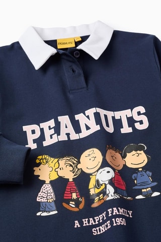 Robe polo Snoopy et les Peanuts - Bleu marine