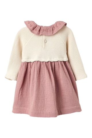 Robe trompe-l’œil - Rose clair