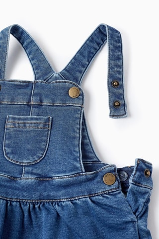 Robe salopette - Bleu foncé