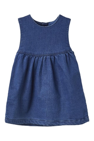 Robe en jean - Bleu foncé