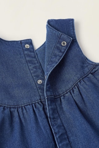 Robe en jean - Bleu foncé