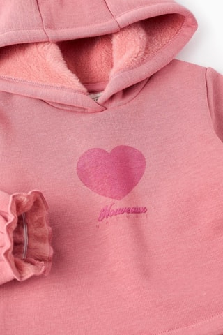 Robe sweat - Vieux rose