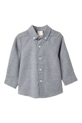 Chemise - Gris chiné