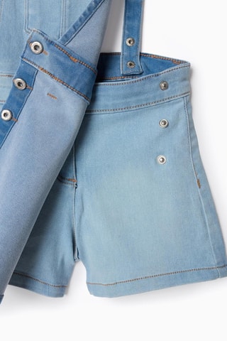 Salopette en jean - Bleu