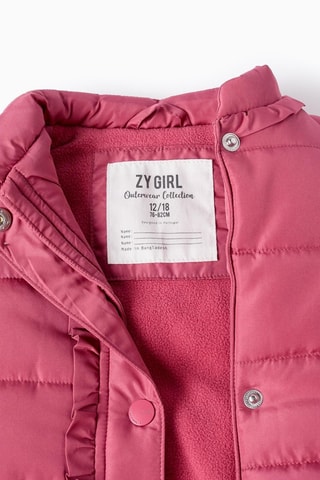 Doudoune sans manches - Vieux rose