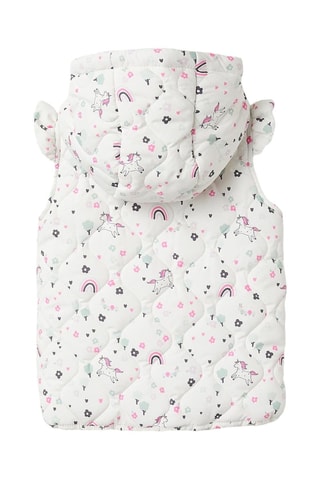 Doudoune à capuche - Blanc