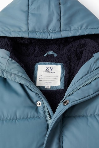 Doudoune à capuche - Ciel