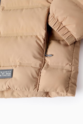 Doudoune à capuche - Beige