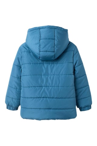 Doudoune à capuche - Indigo