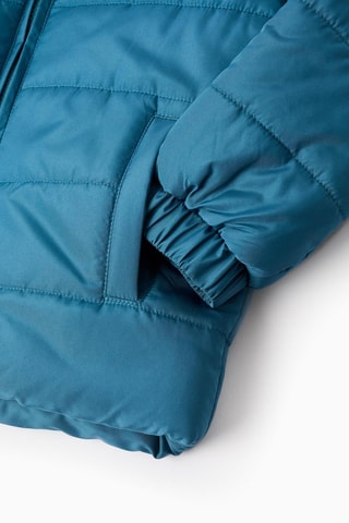 Doudoune à capuche - Indigo