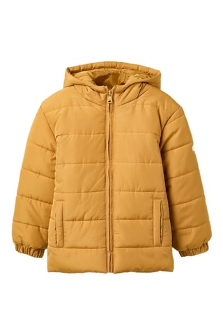 Doudoune à capuche - Jaune
