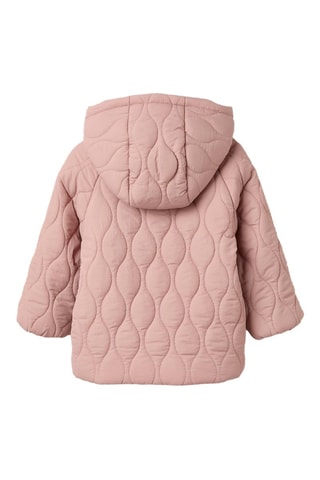 Doudoune à capuche - Vieux rose